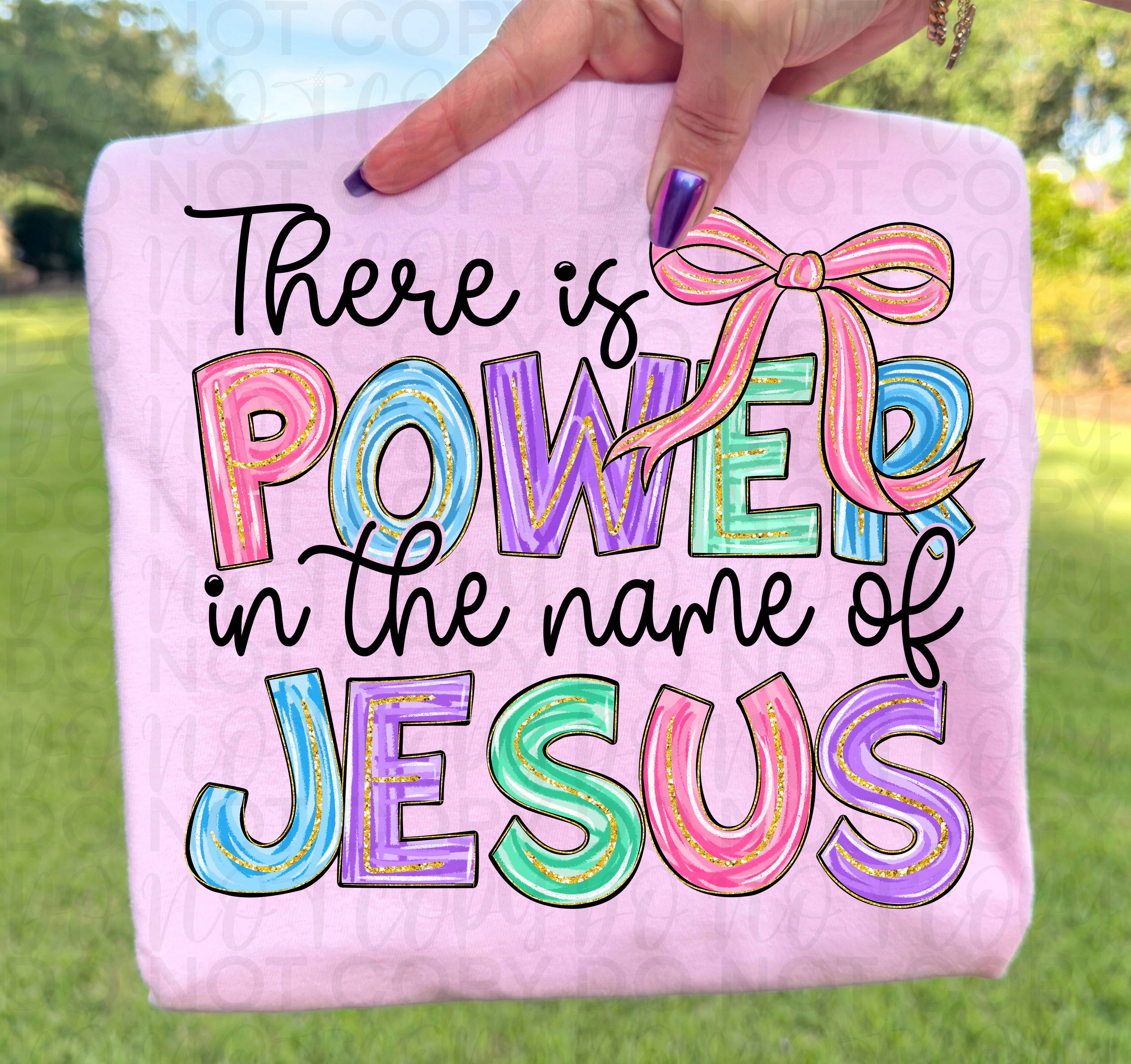 Power in the Name of Jesus Christian PNG