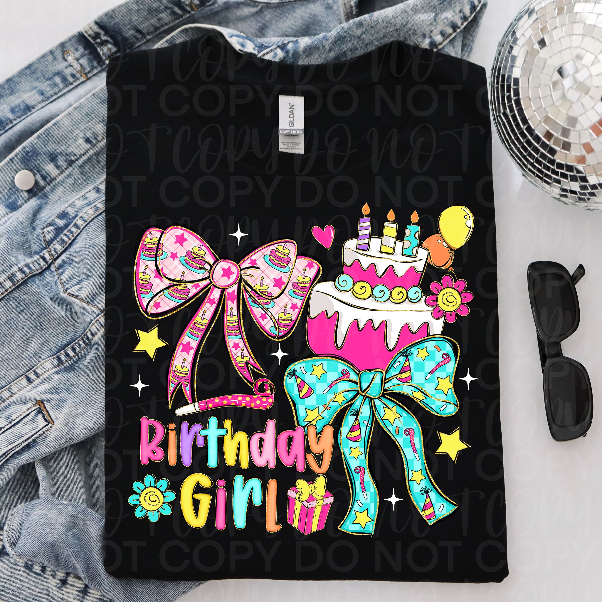 Birthday Girl Coquette PNG