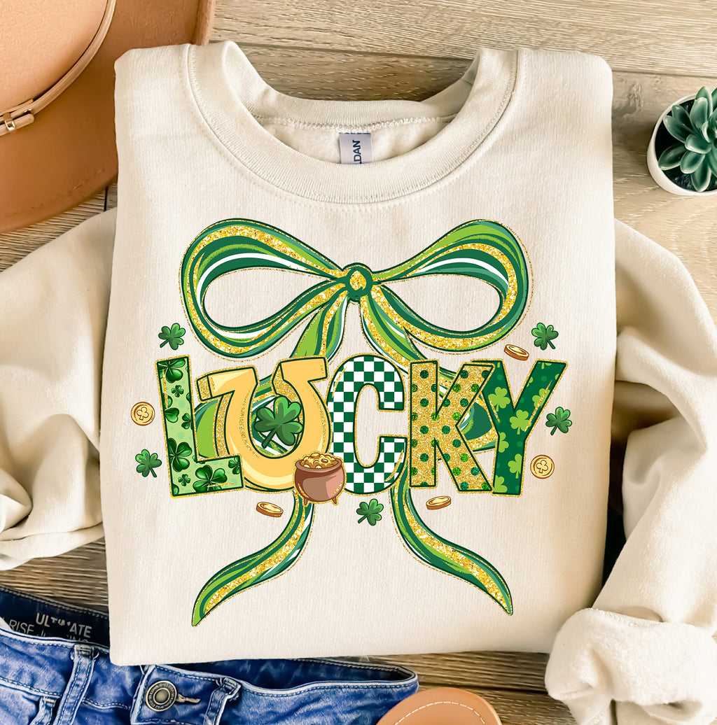 Coquette Lucky Bow PNG