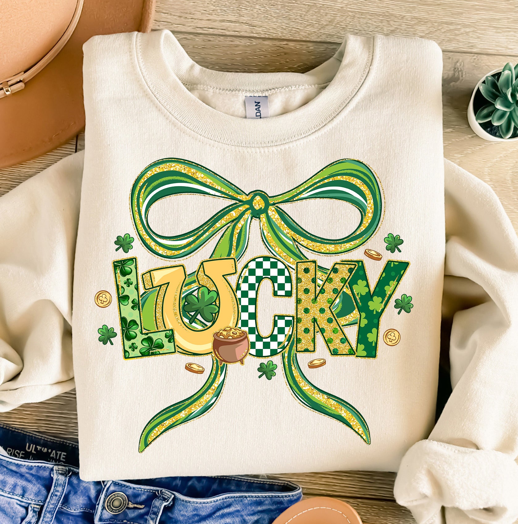 Coquette Lucky Bow PNG