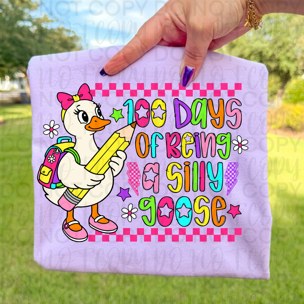 100 Days of being a Silly goose PNG (Girl)