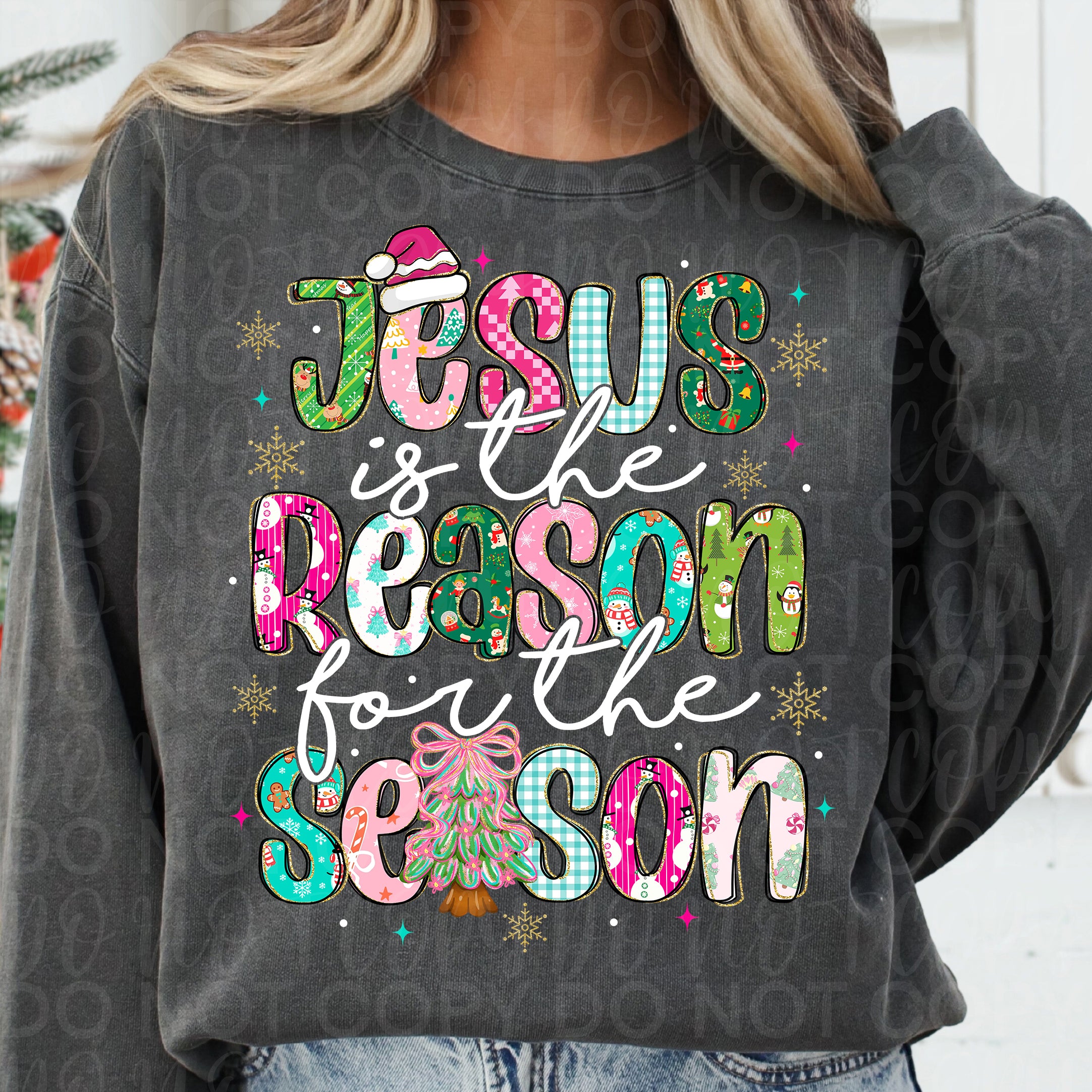 Jesus is the Reason Christmas PNG