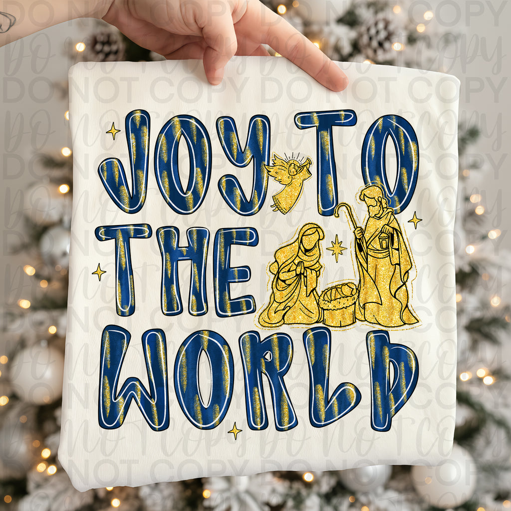 Joy to the World Christian Christmas PNG