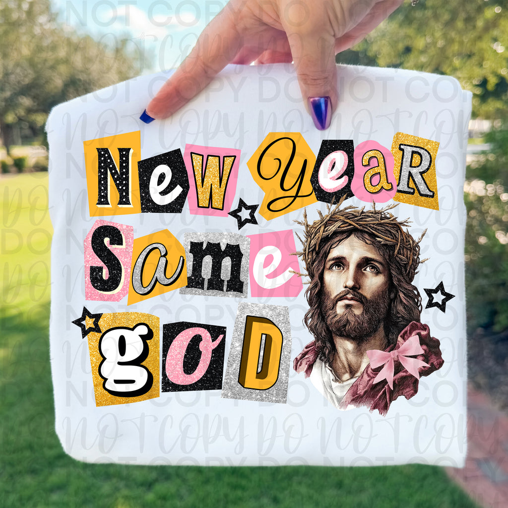 New Year Same God PNG