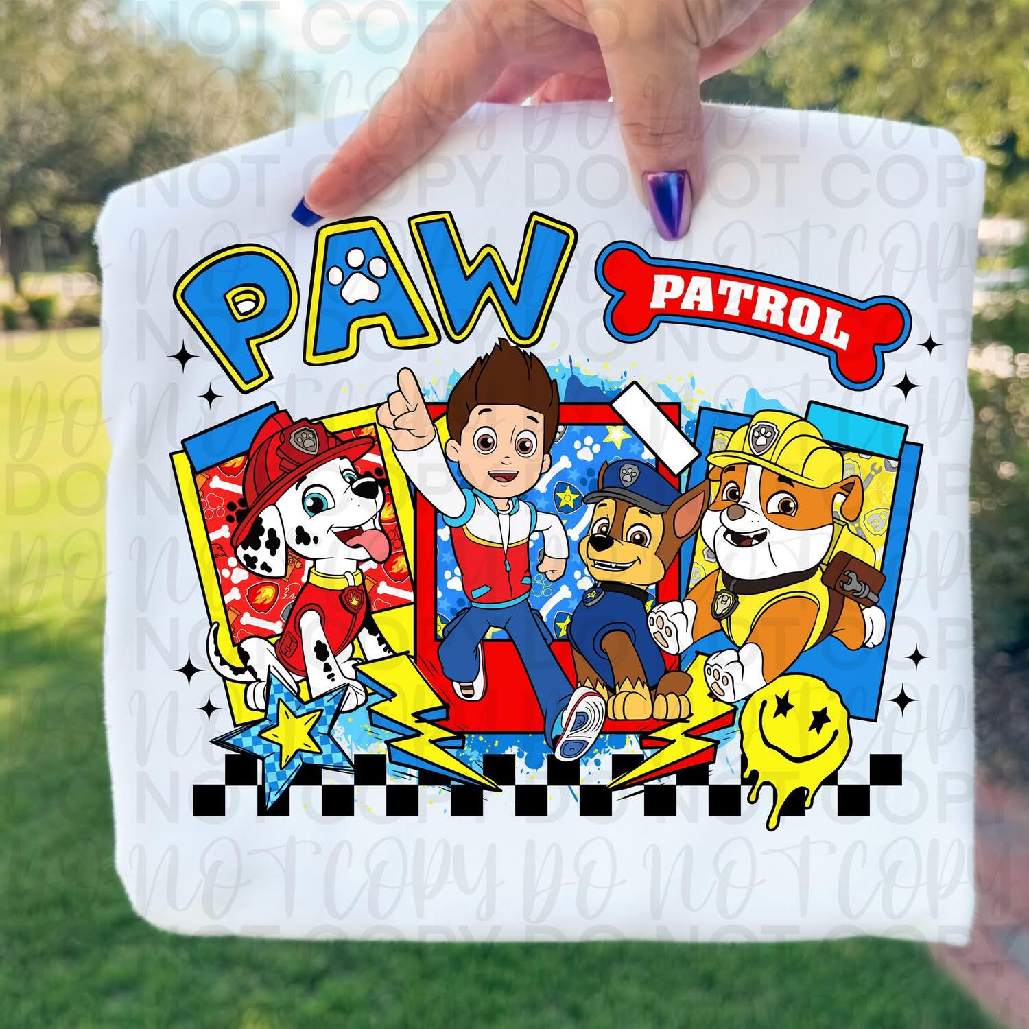 Paw Patrol Polaroids PNG