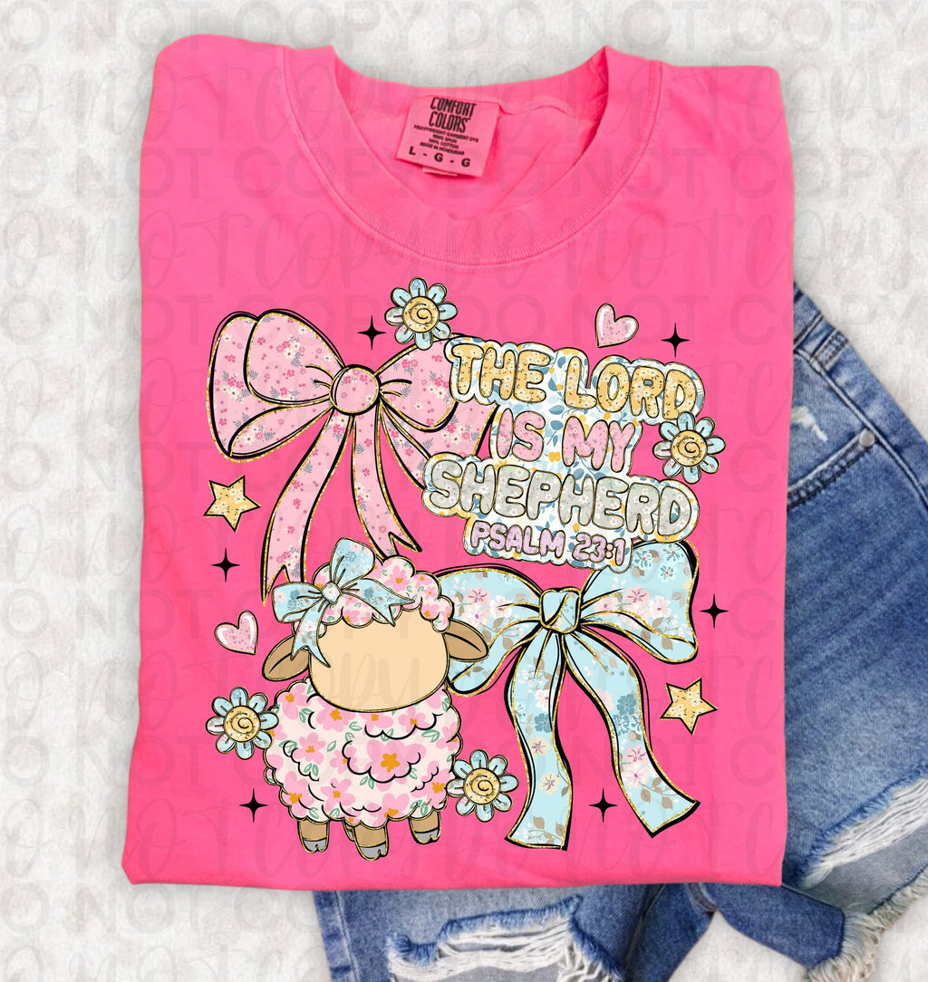 The Lord is My Shepherd Coquette PNG