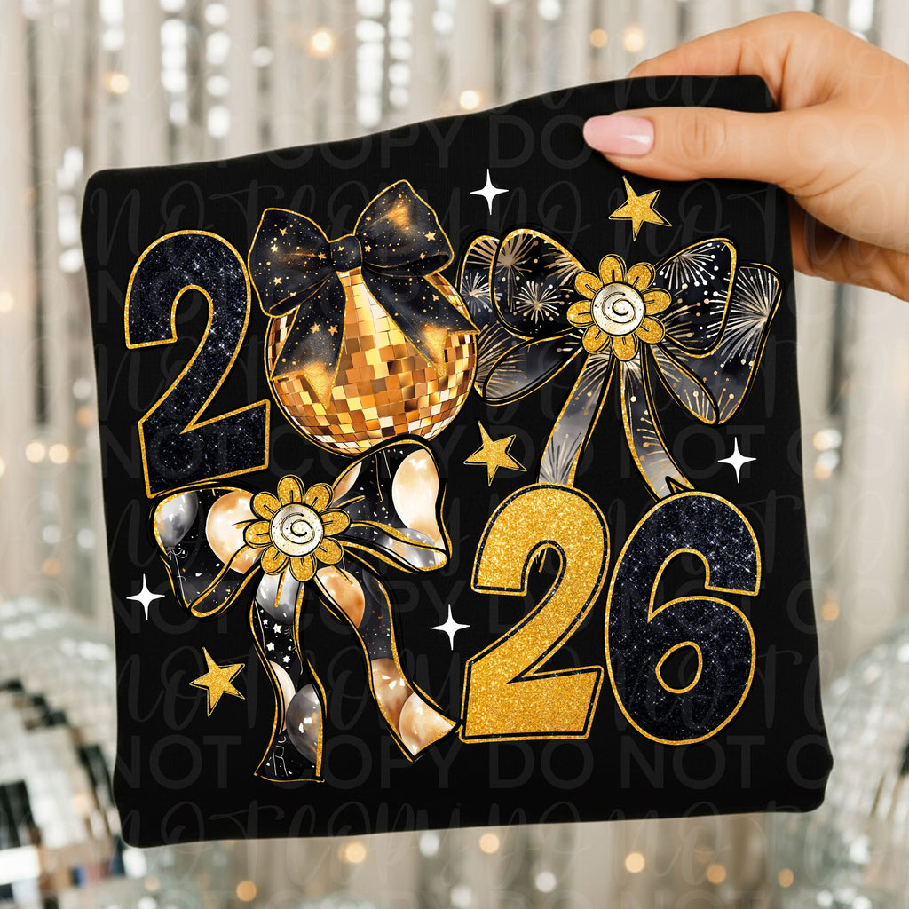 Coquette New Year 2026 PNG