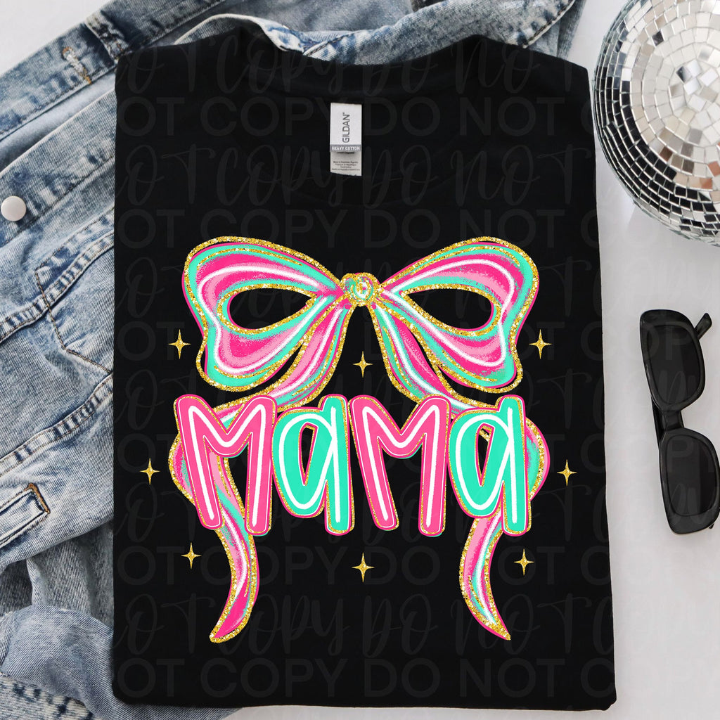 Coquette Mama Bow PNG
