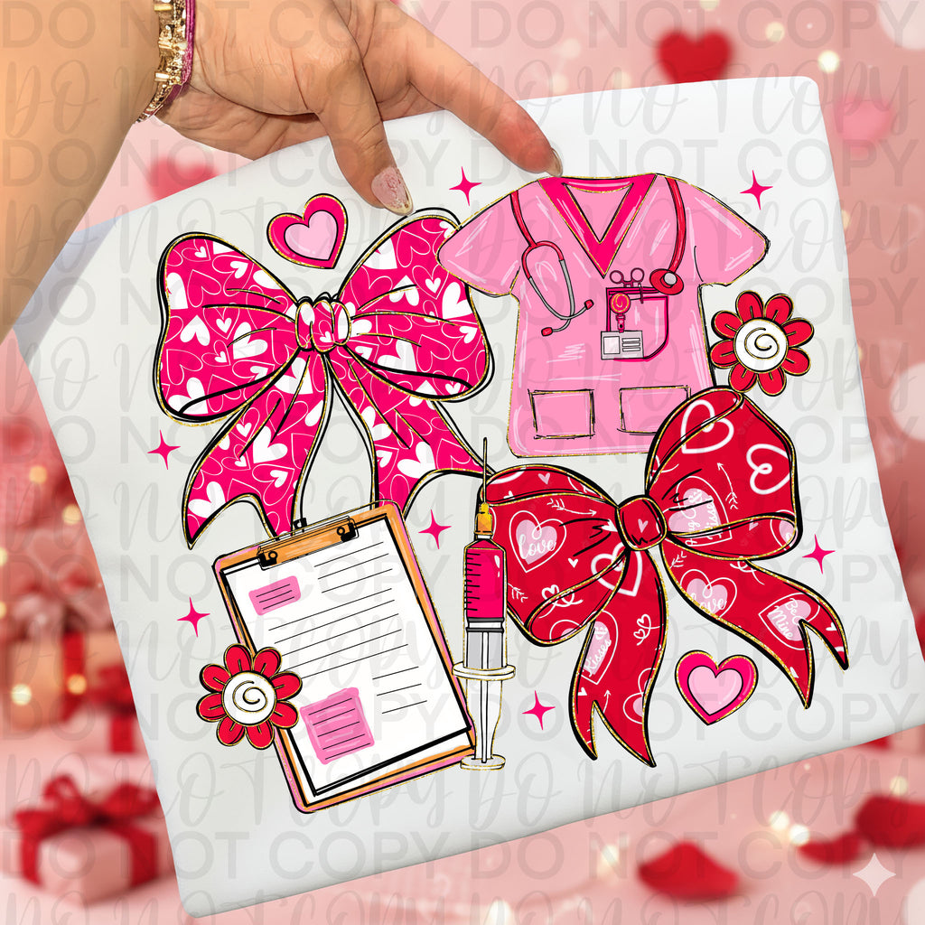 Nurse Valentine Coquette PNG