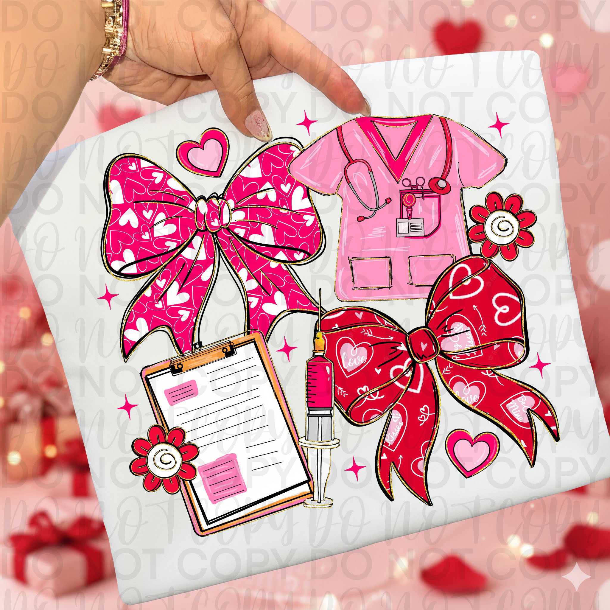 Nurse Valentine Coquette PNG