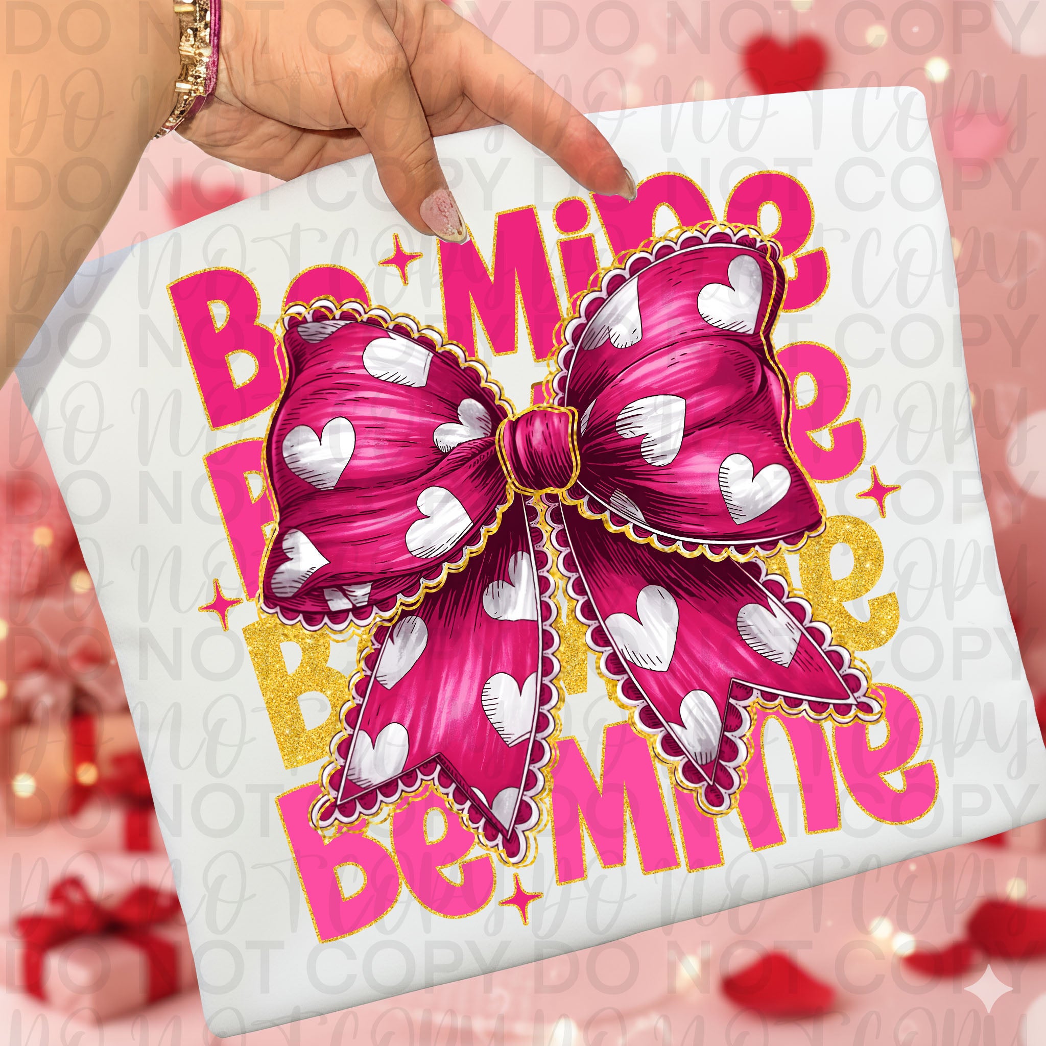 Be Mine Valentine Coquette PNG