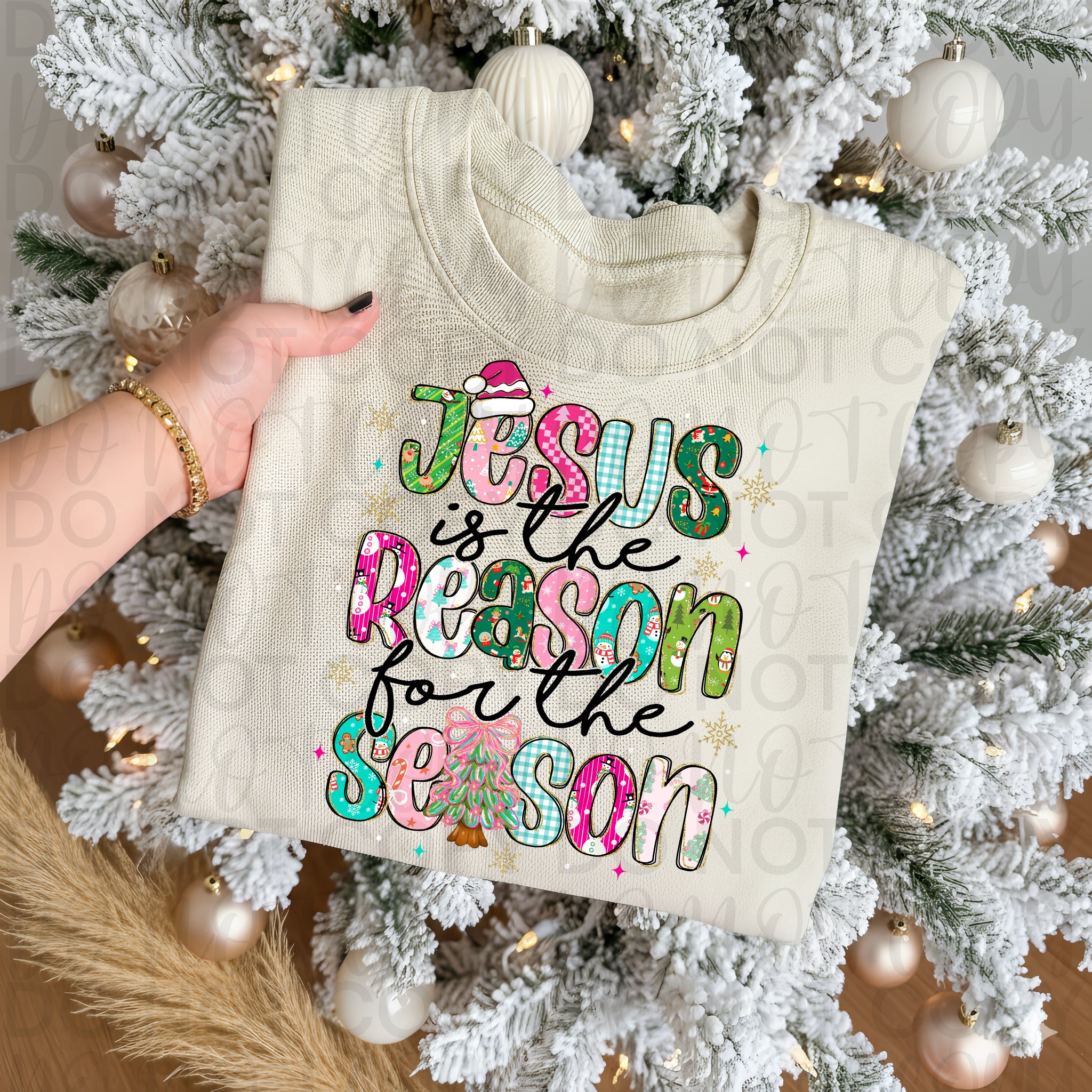 Jesus is the Reason Christmas PNG