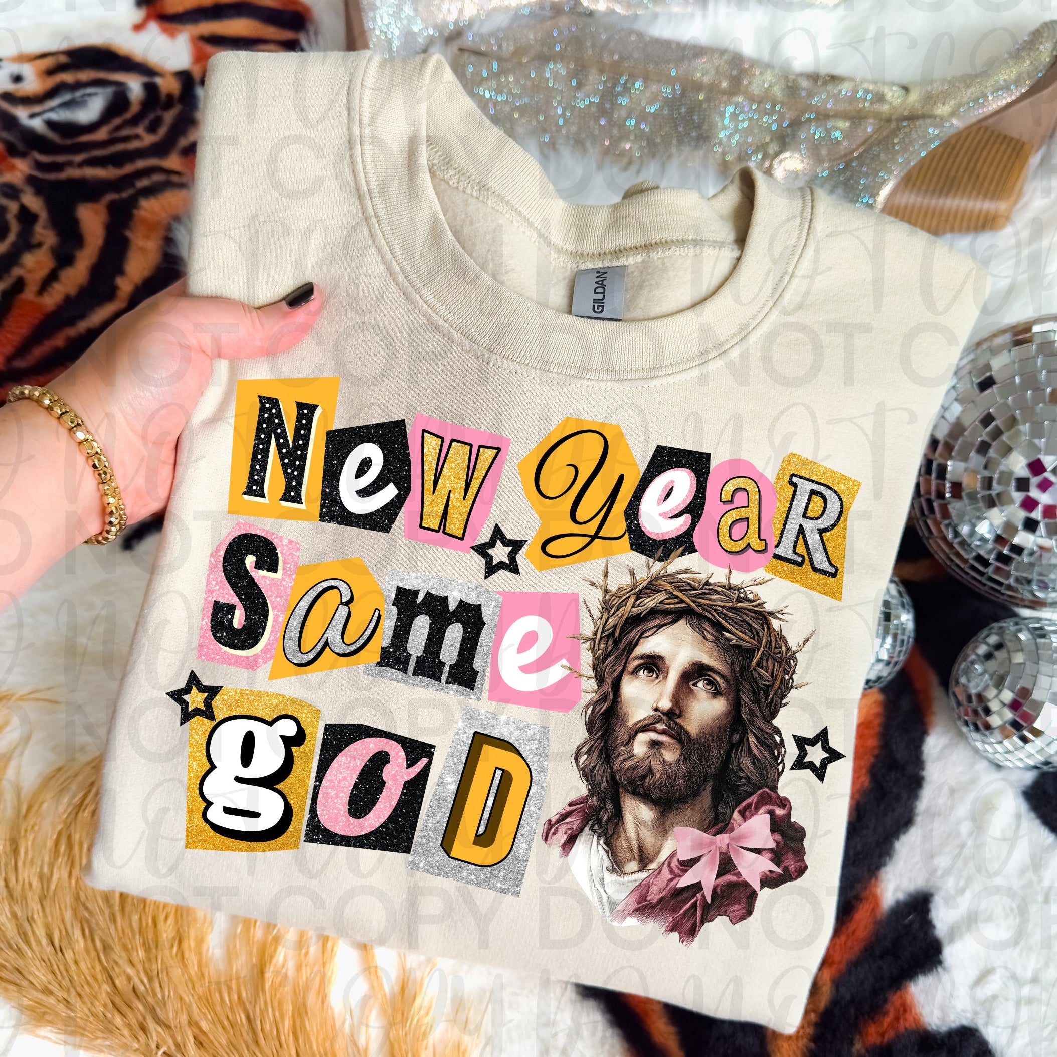 New Year Same God PNG