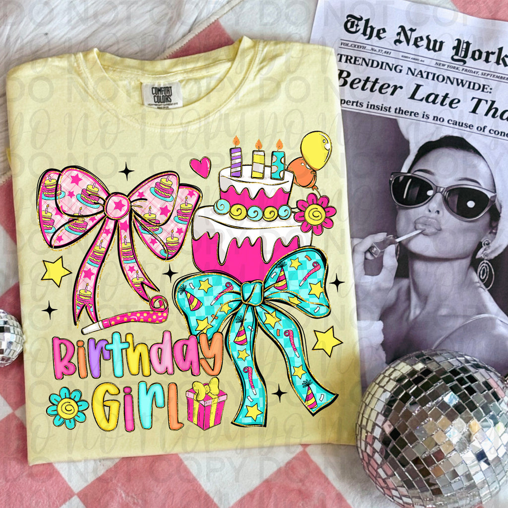 Birthday Girl Coquette PNG