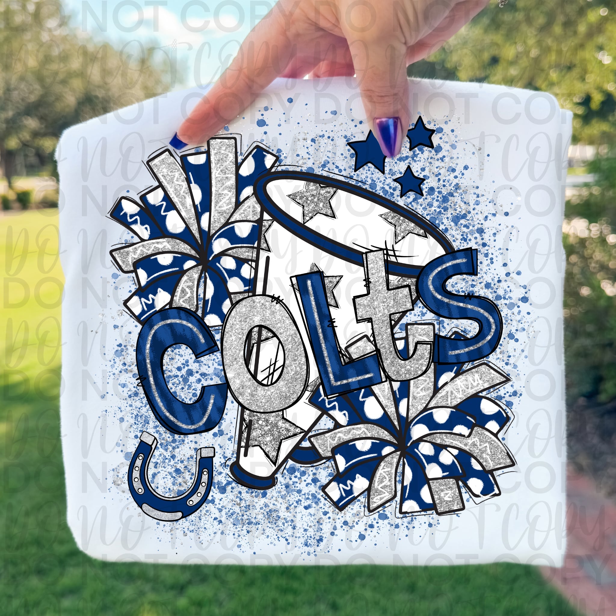 Splatter Colts PNG
