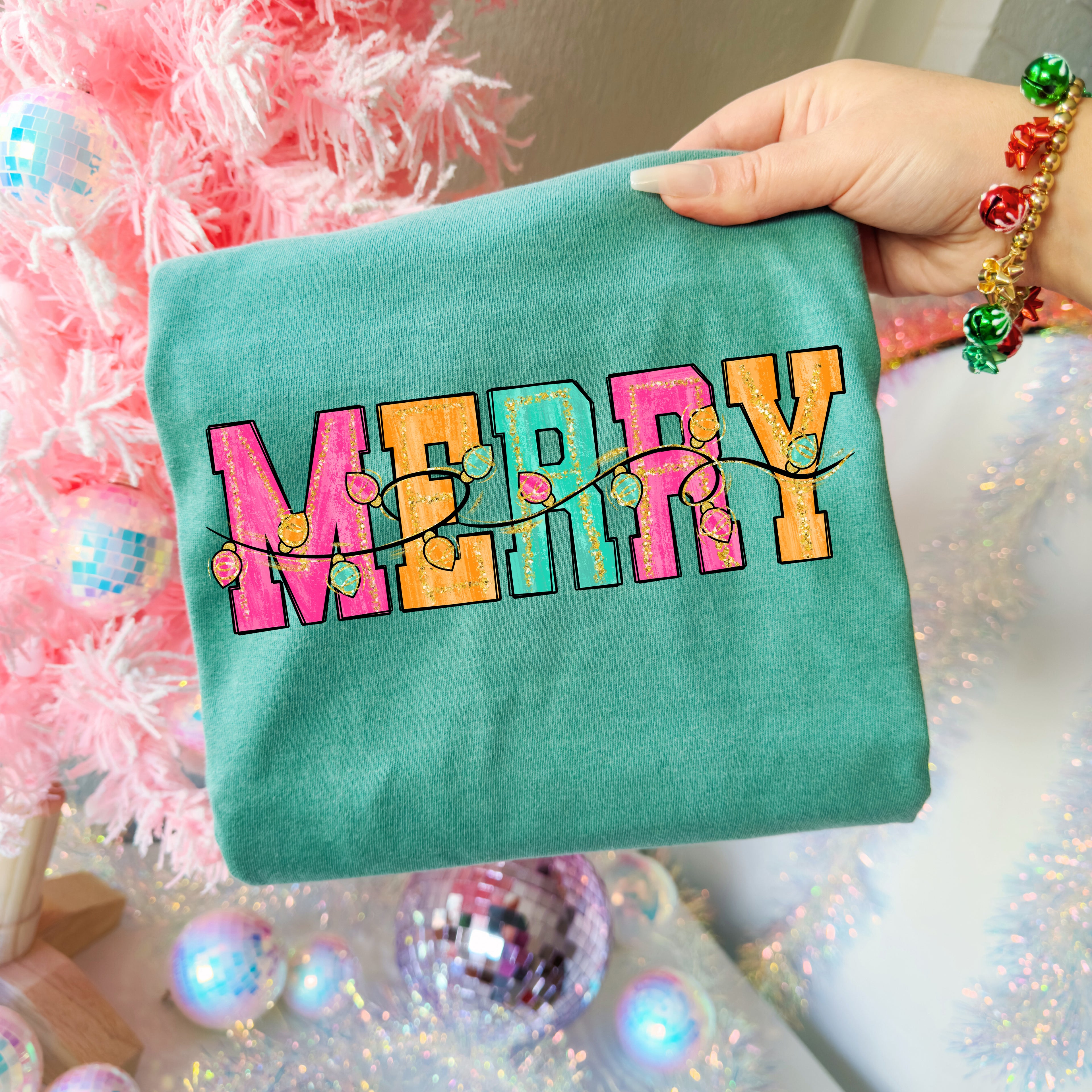 Brushstroke Merry Christmas PNG