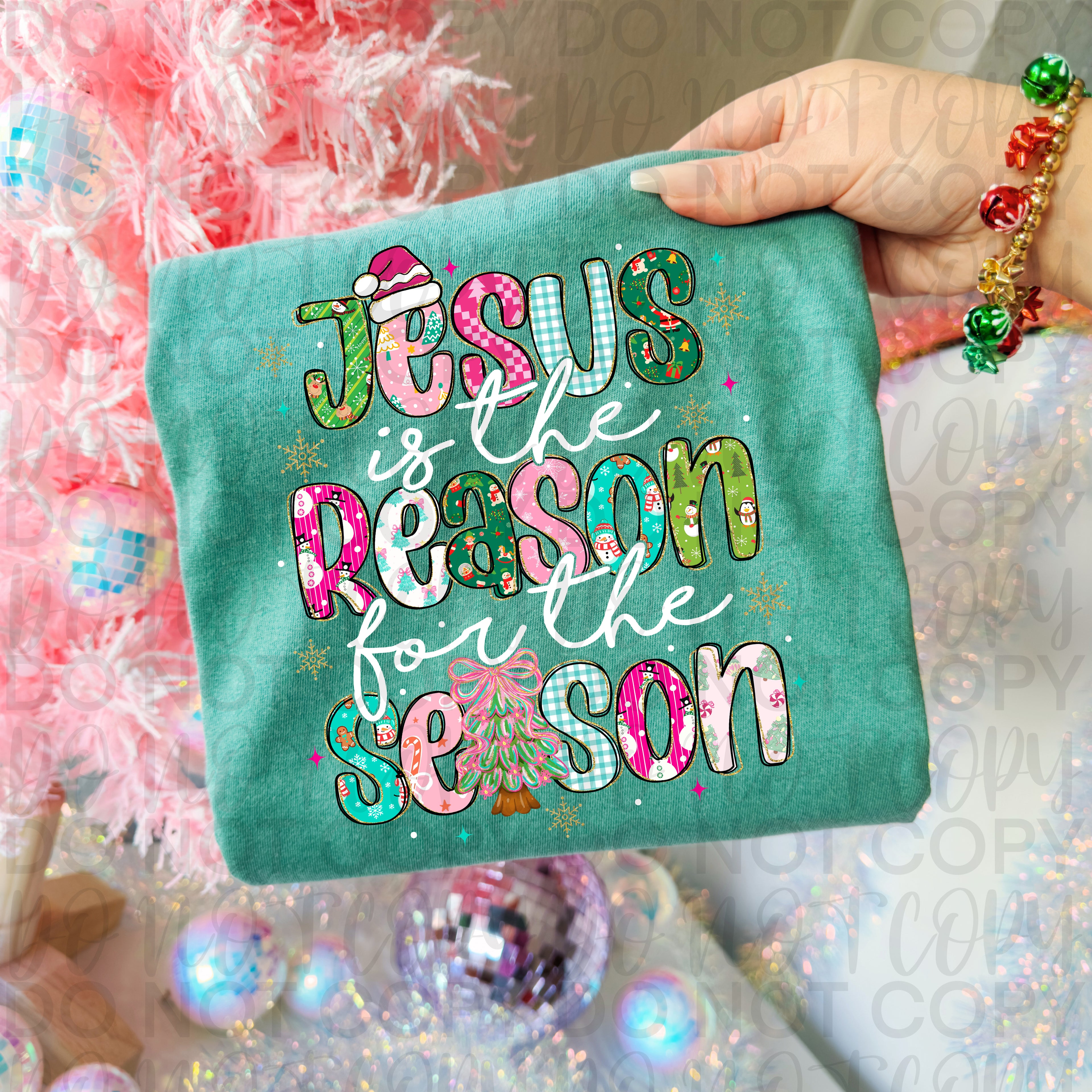 Jesus is the Reason Christmas PNG