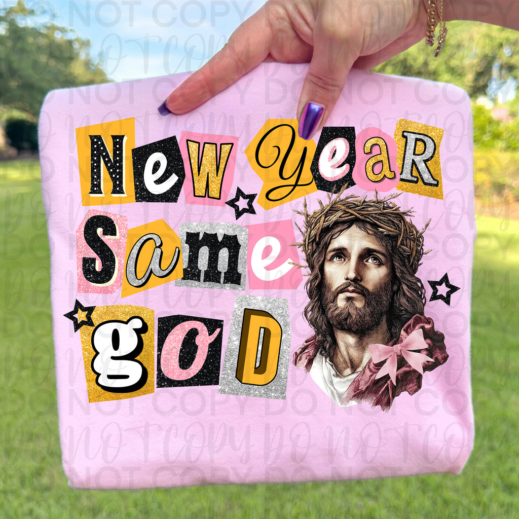 New Year Same God PNG