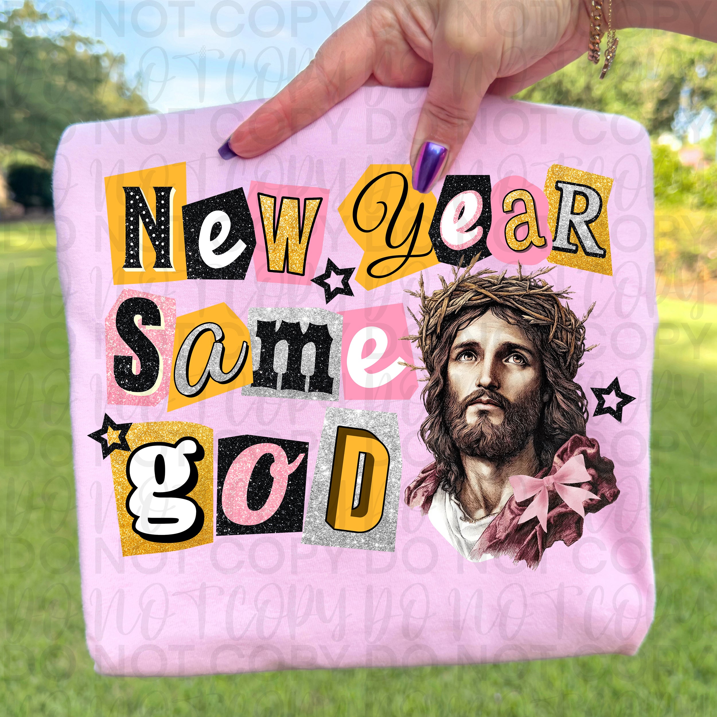 New Year Same God PNG