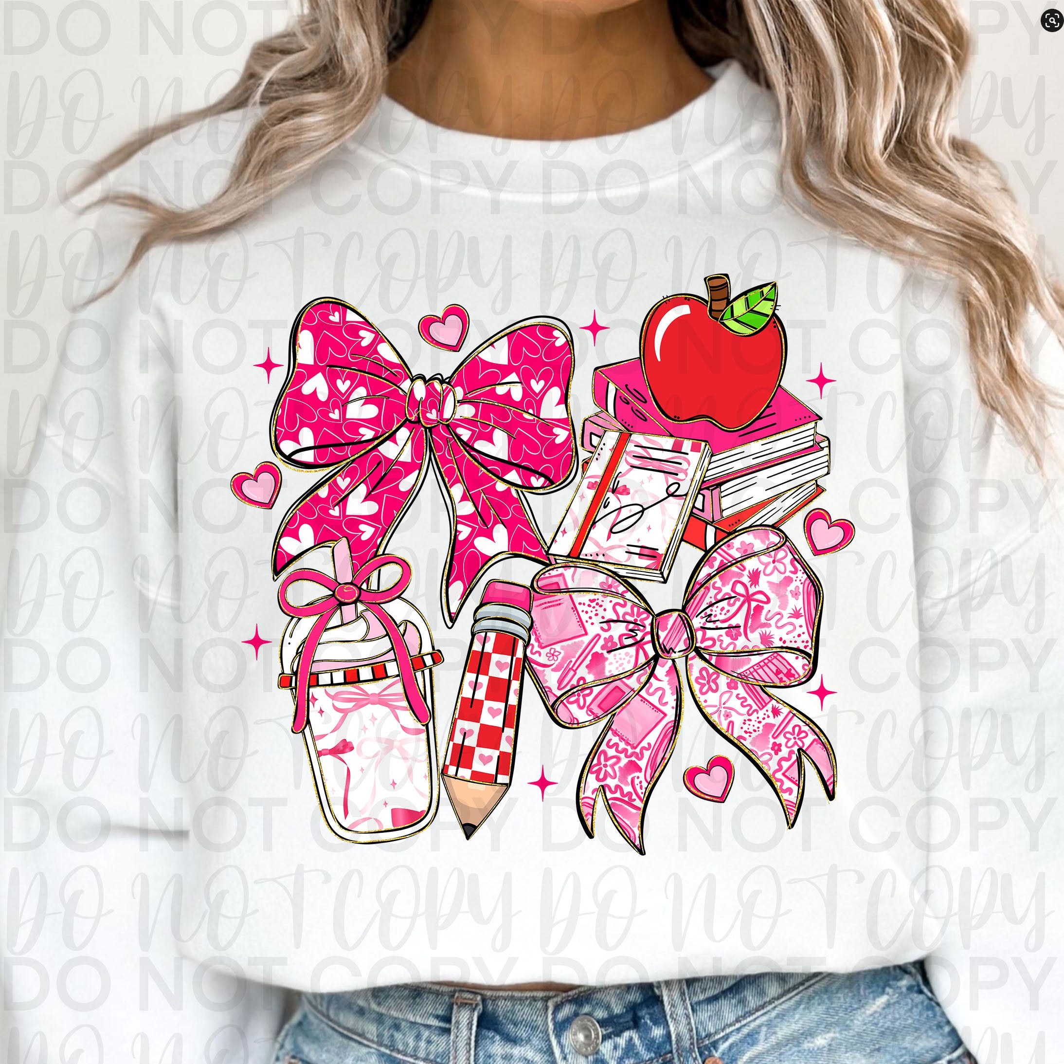 Valentine Teacher Coquette PNG