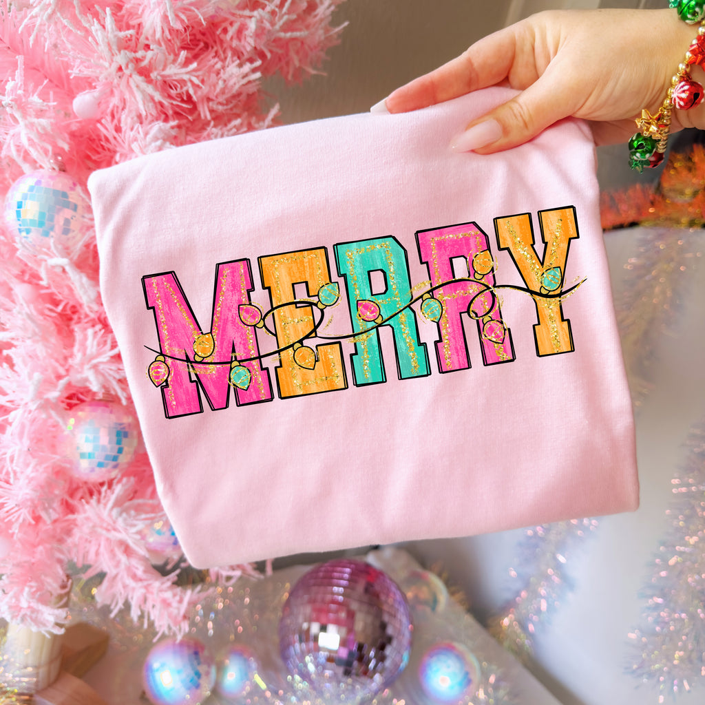 Brushstroke Merry Christmas PNG