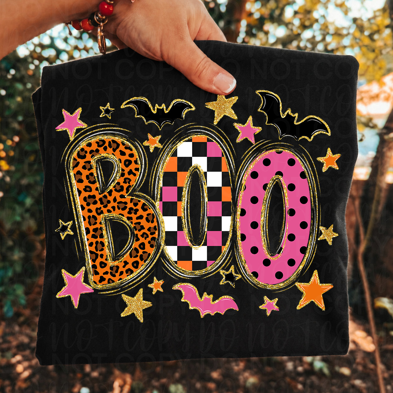 BOO Halloween PNG