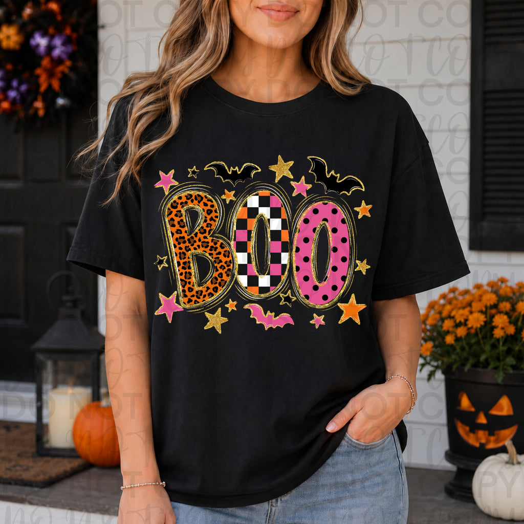 BOO Halloween PNG