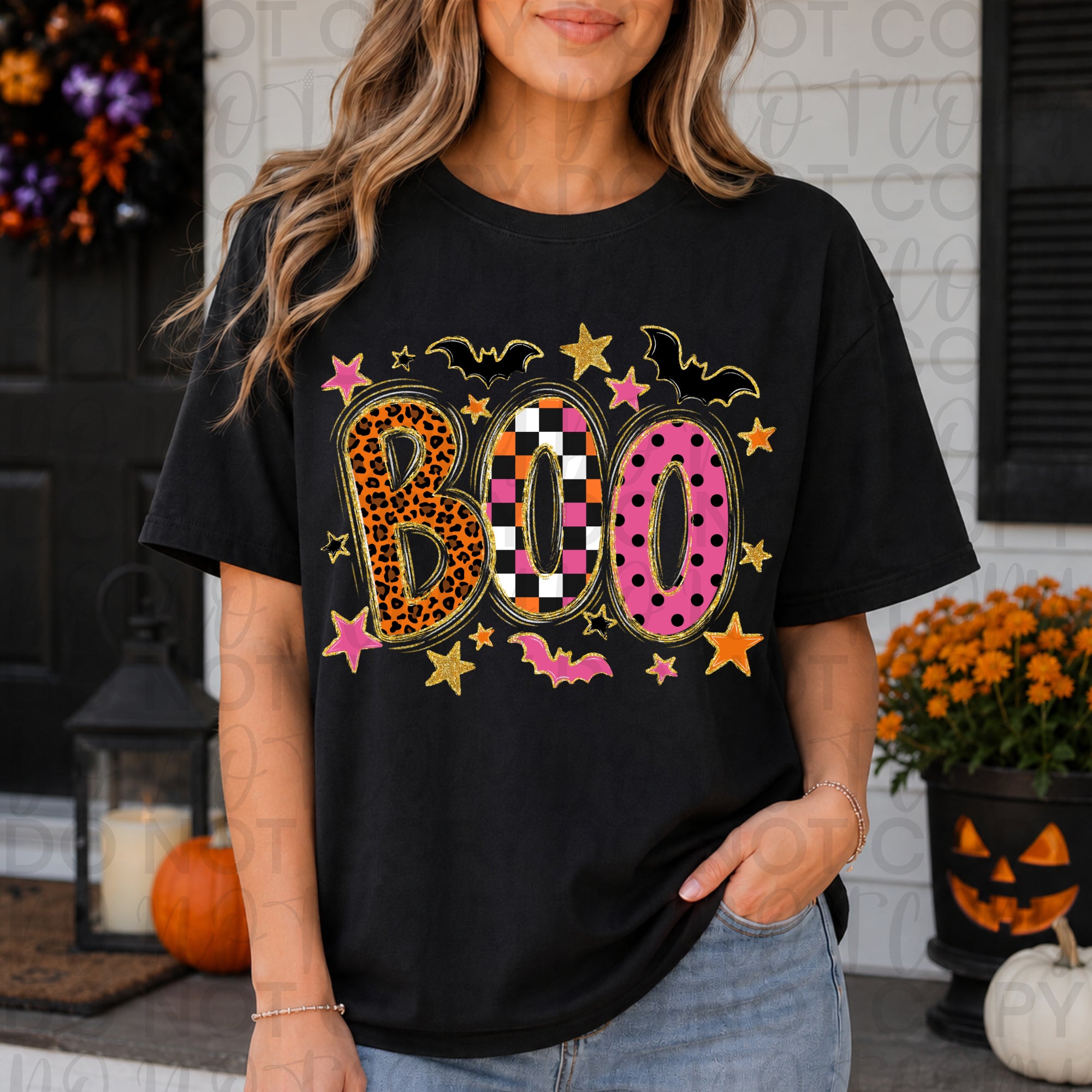 BOO Halloween PNG