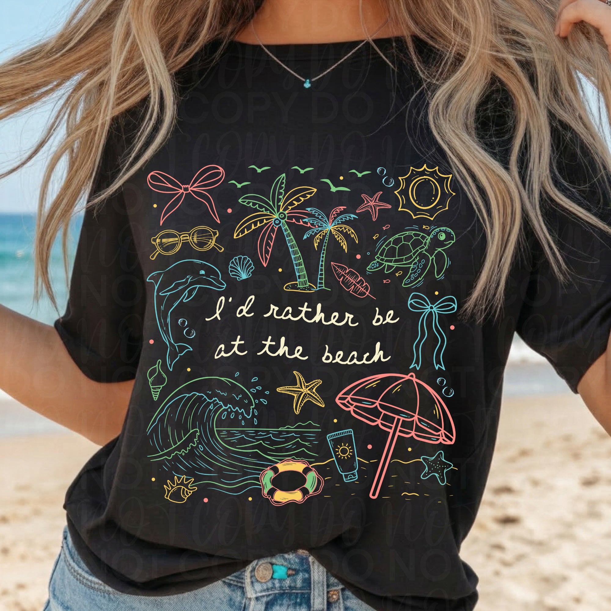 I'd Rather Be at the Beach PNG