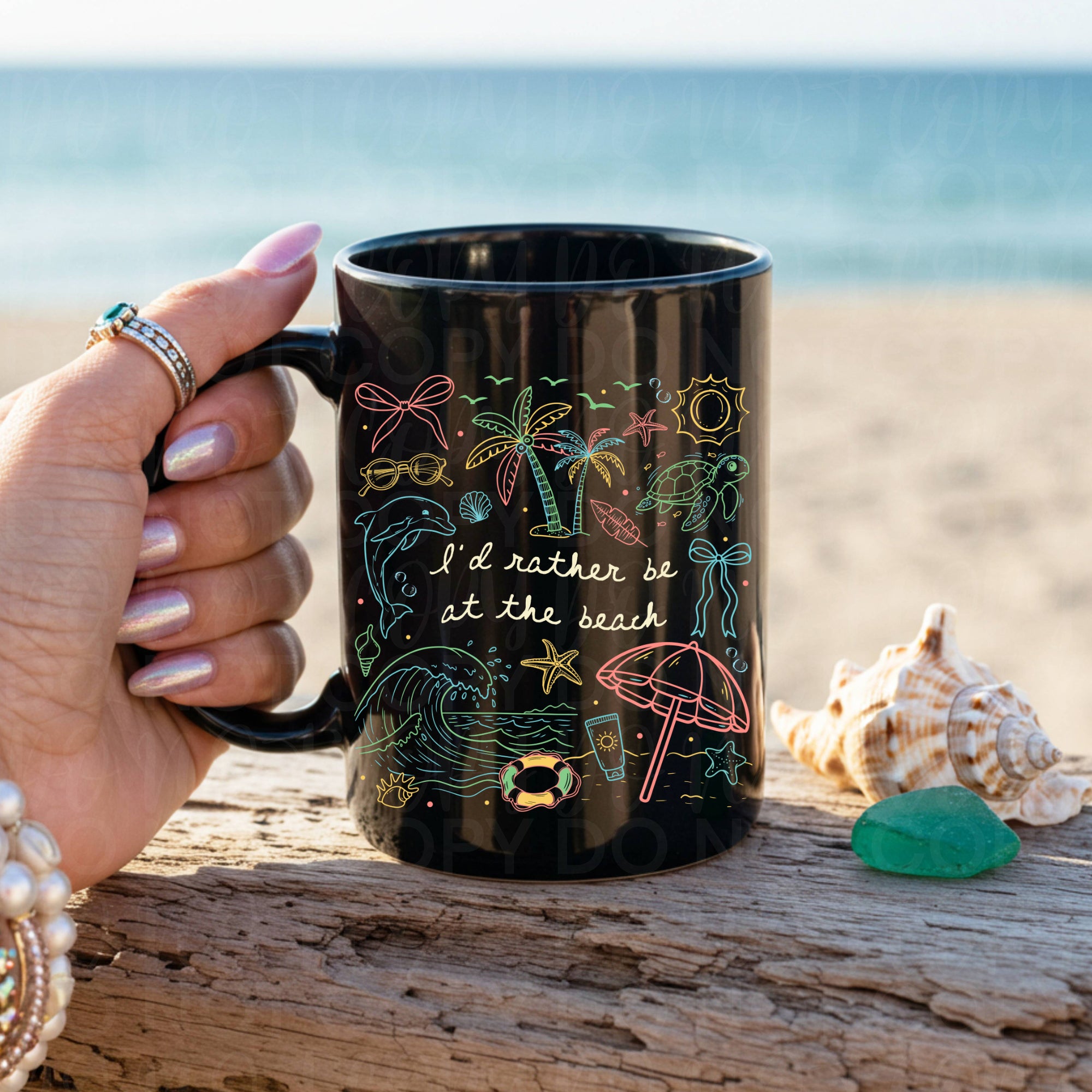 I'd Rather Be at the Beach PNG