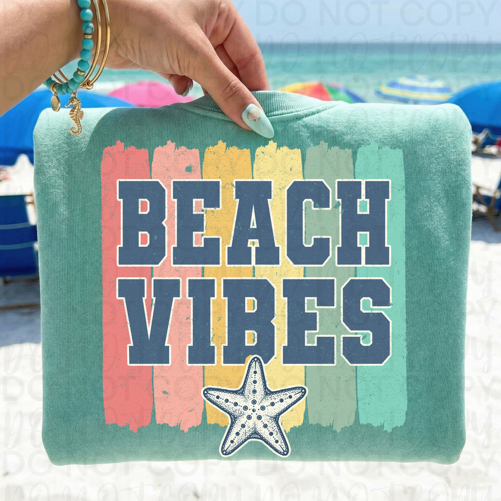 Beach vibes PNG