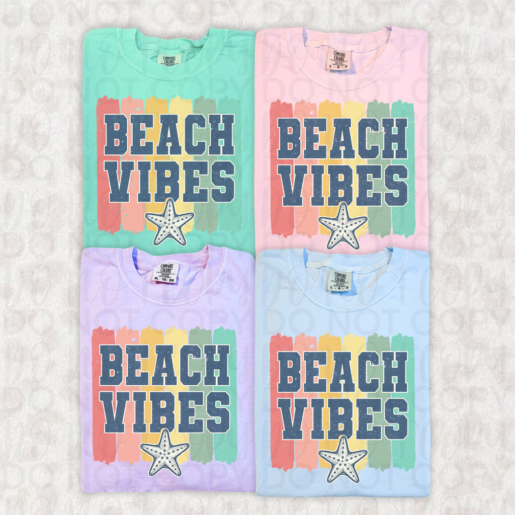 Beach vibes PNG