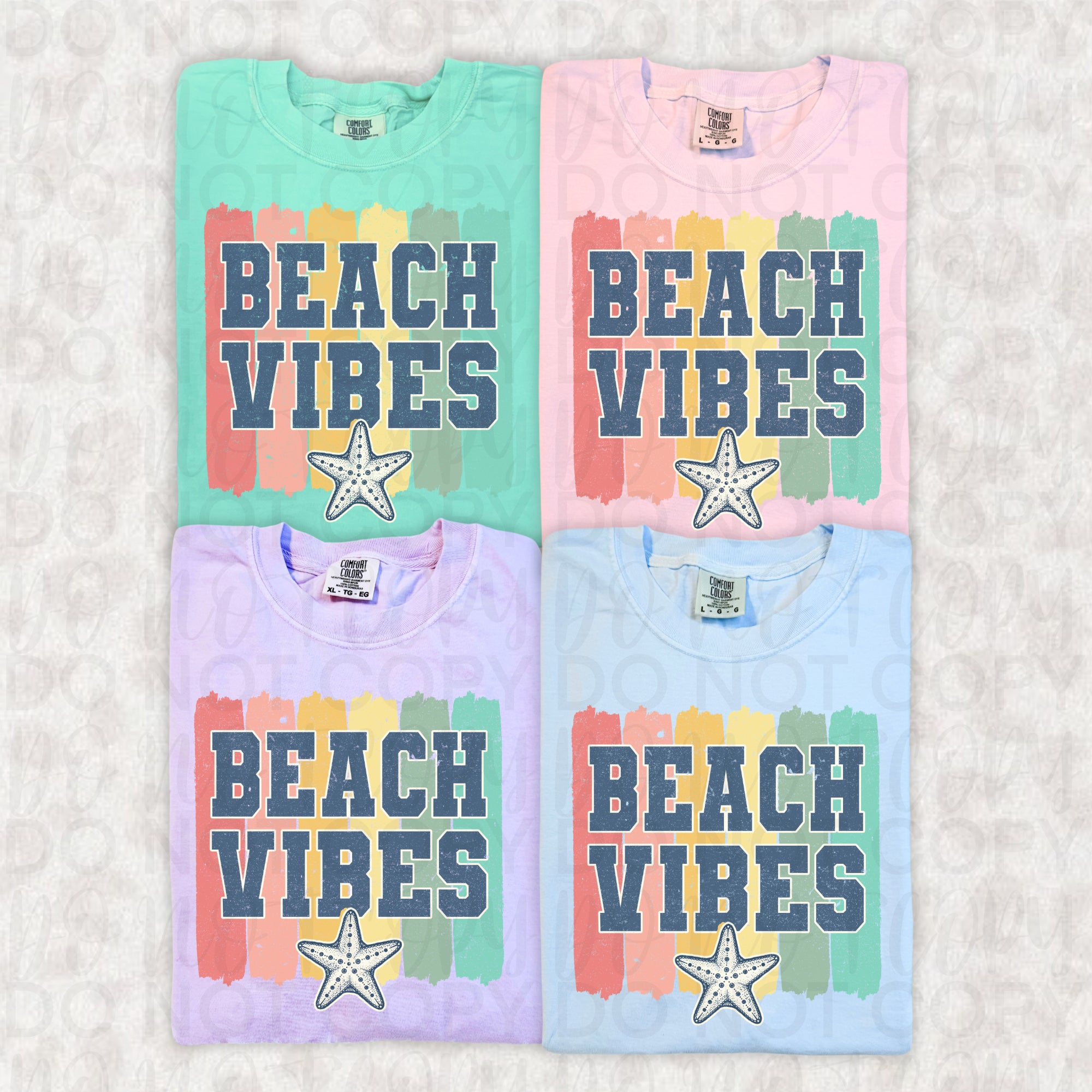 Beach vibes PNG