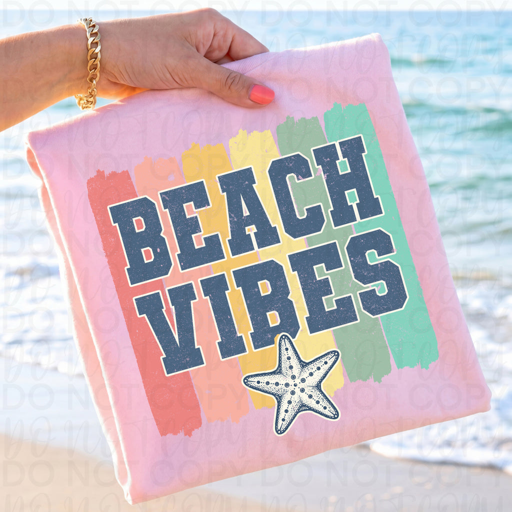 Beach vibes PNG