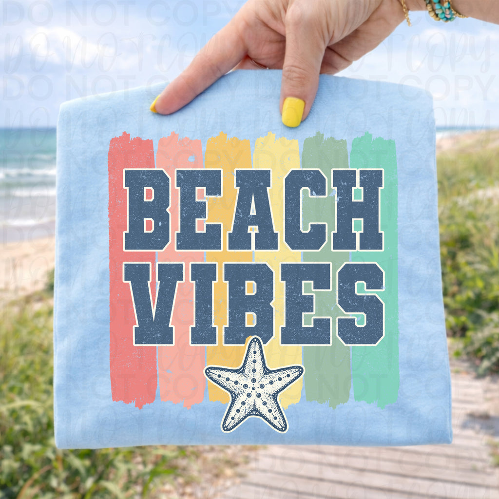 Beach vibes PNG