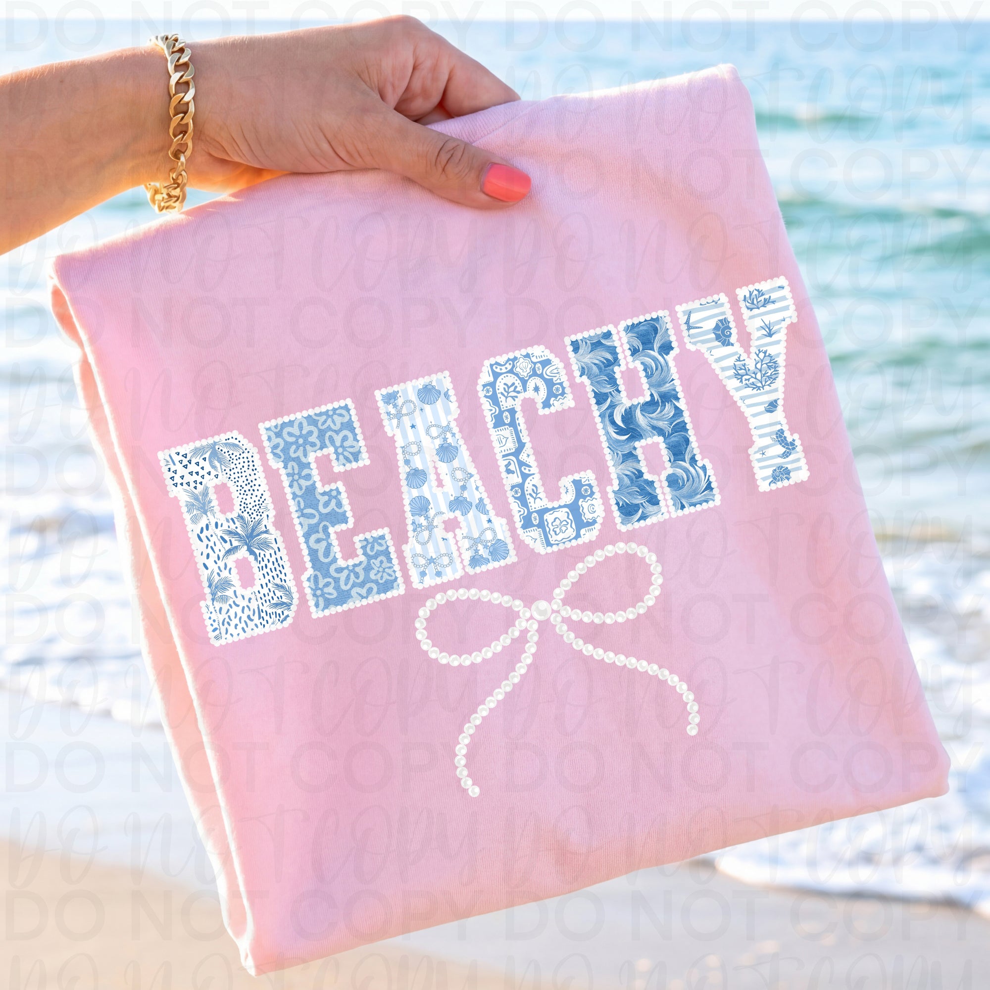 Beachy Pearl Coquette PNG