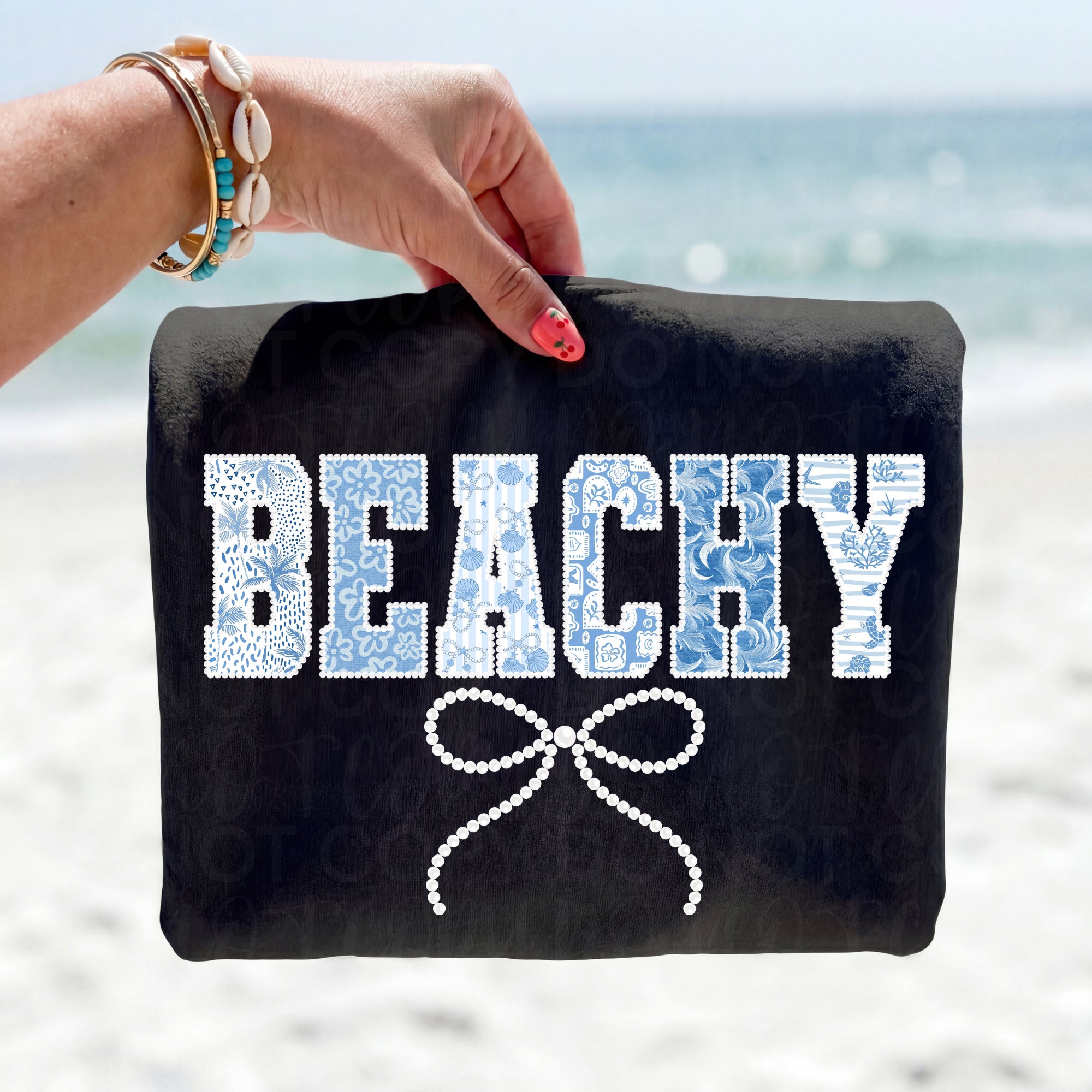 Beachy Pearl Coquette PNG