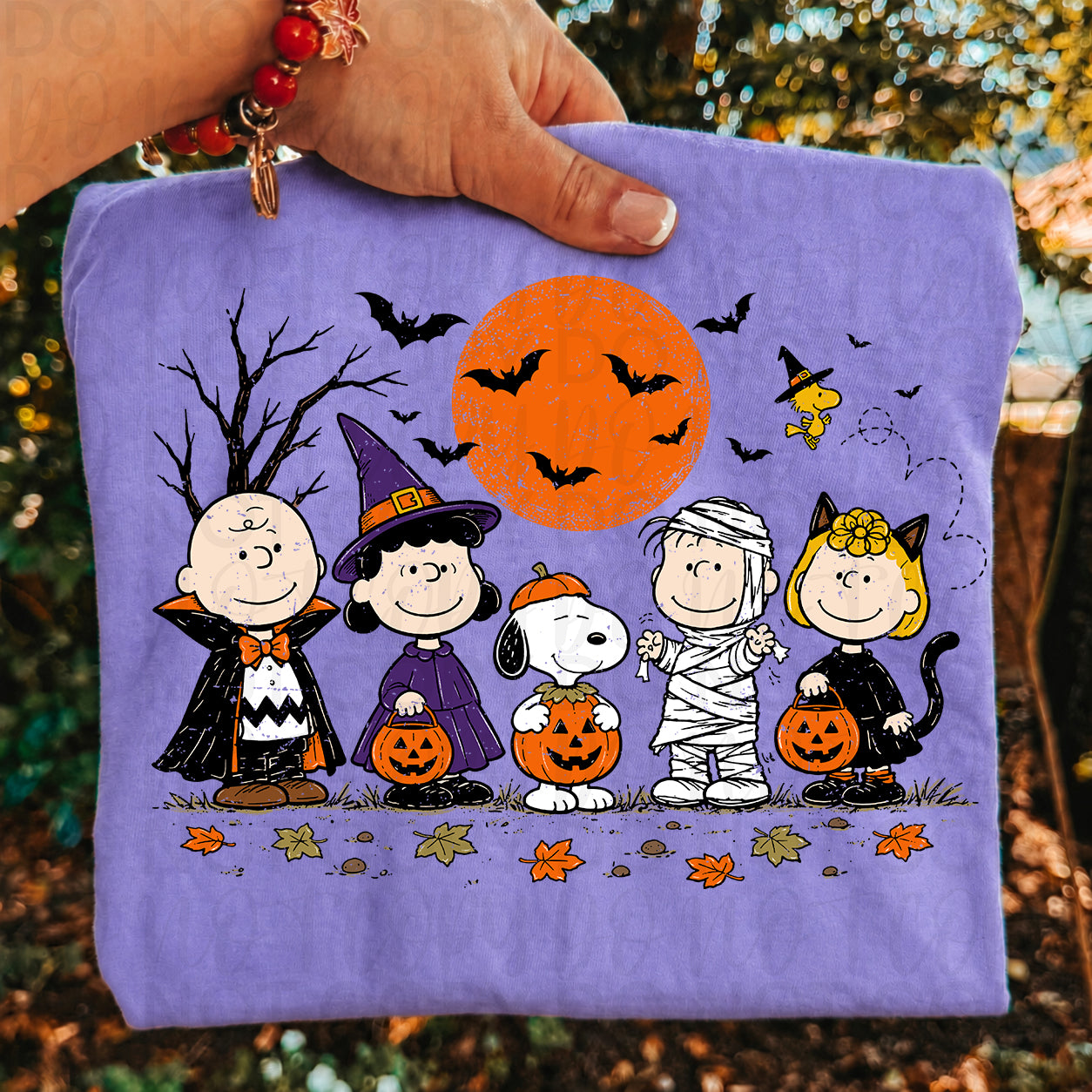 Charlie and Friends Halloween PNG