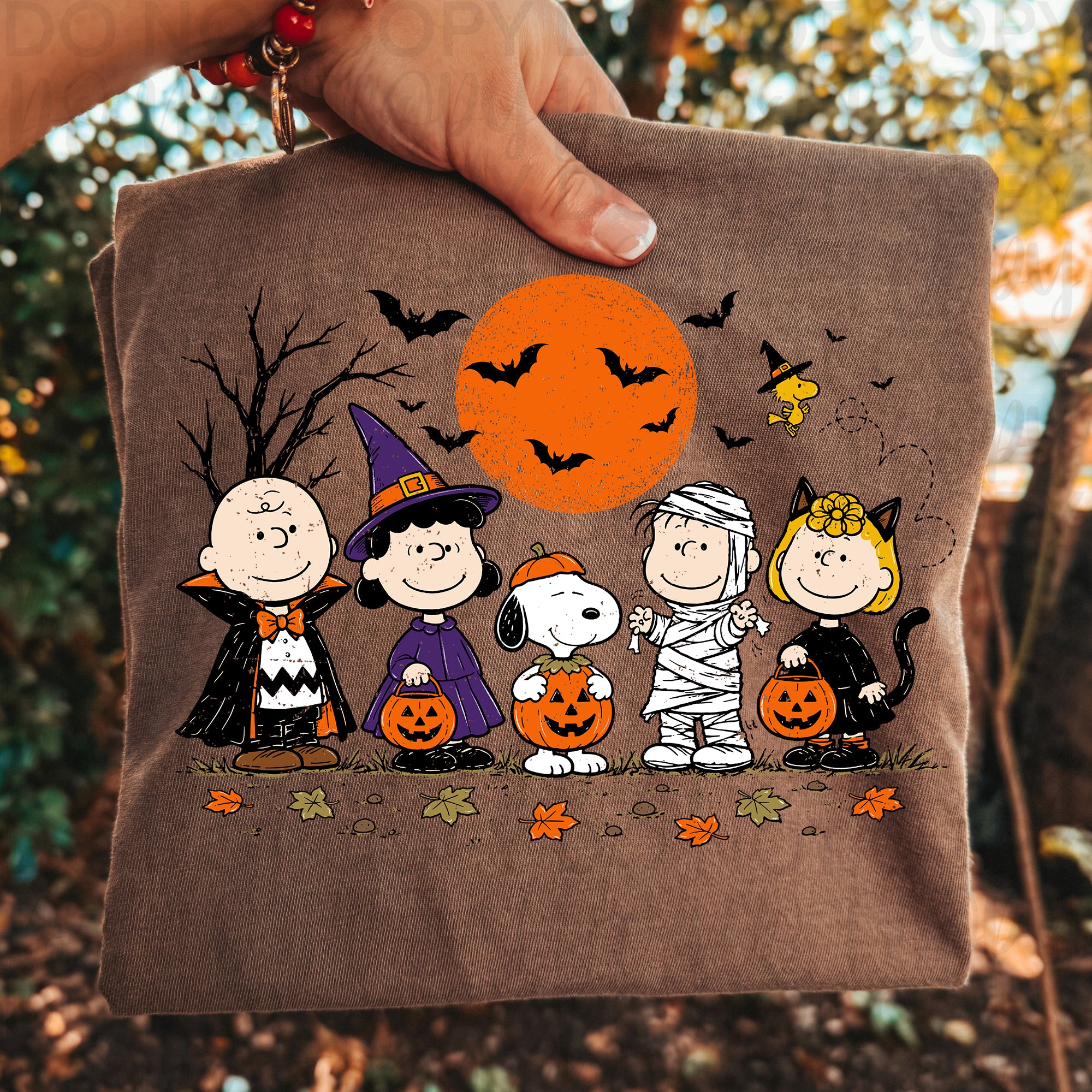 Charlie and Friends Halloween PNG