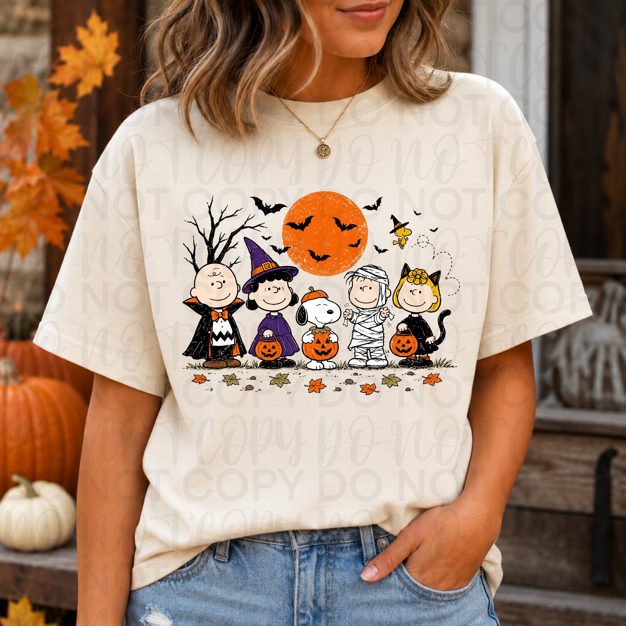 Charlie and Friends Halloween PNG