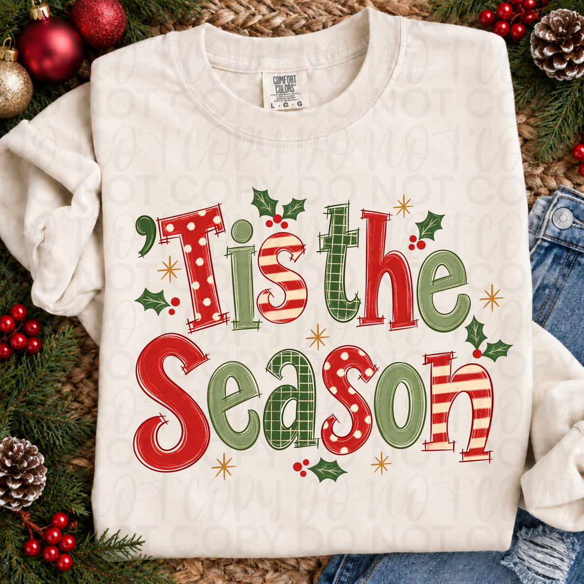 Tis the Season Christmas PNG