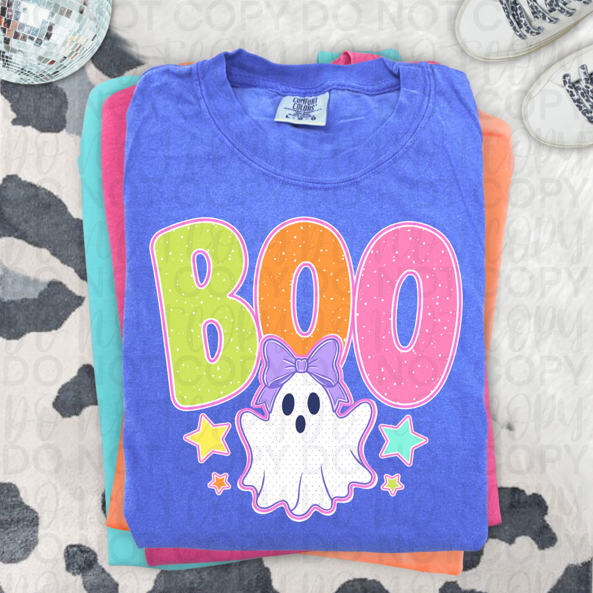 Preppy BOO Ghost PNG