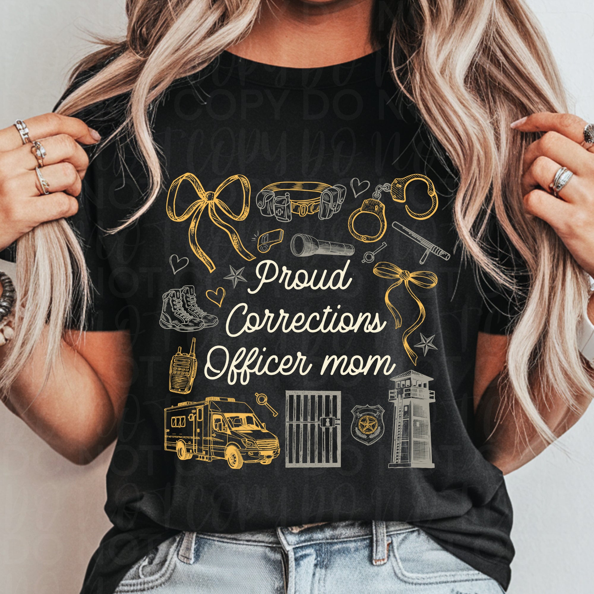 Proud Corrections Wife Mom Daughter PNG