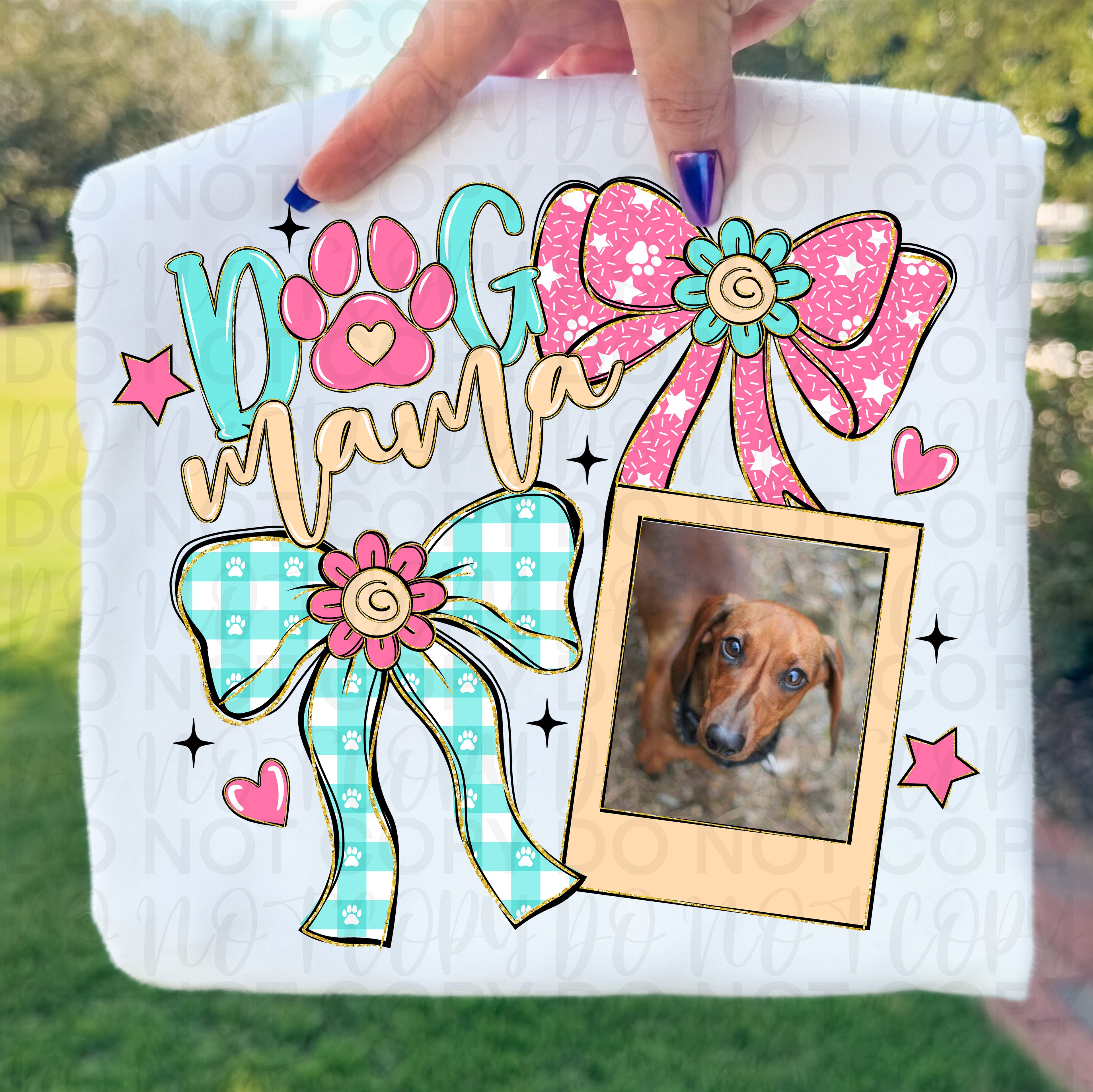 Custom Dog Mama Canva Template