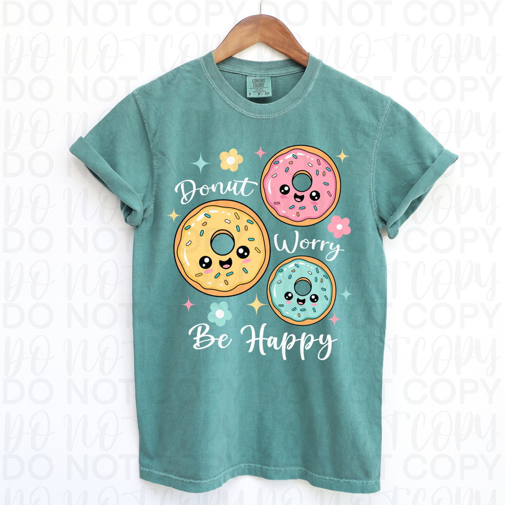 Donut Worry Be Happy PNG