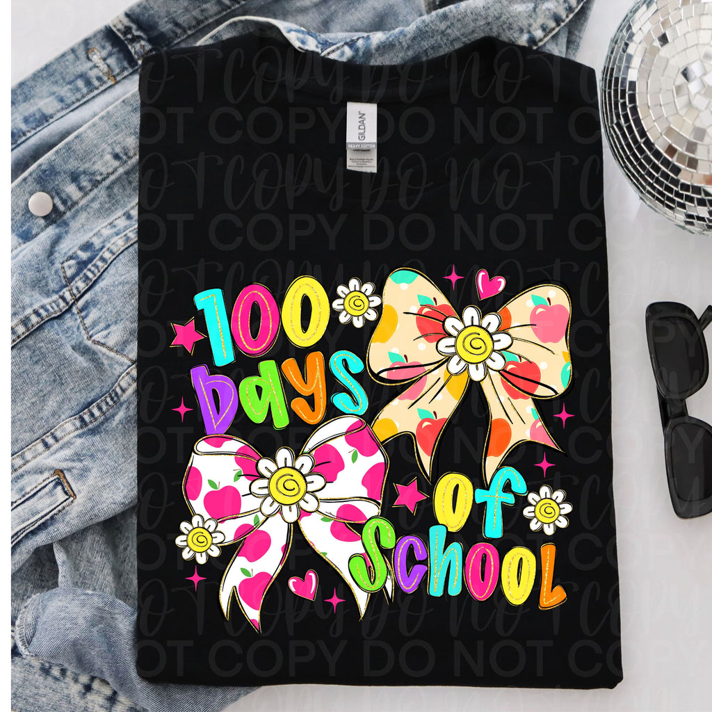 100 Days of School Coquette PNG