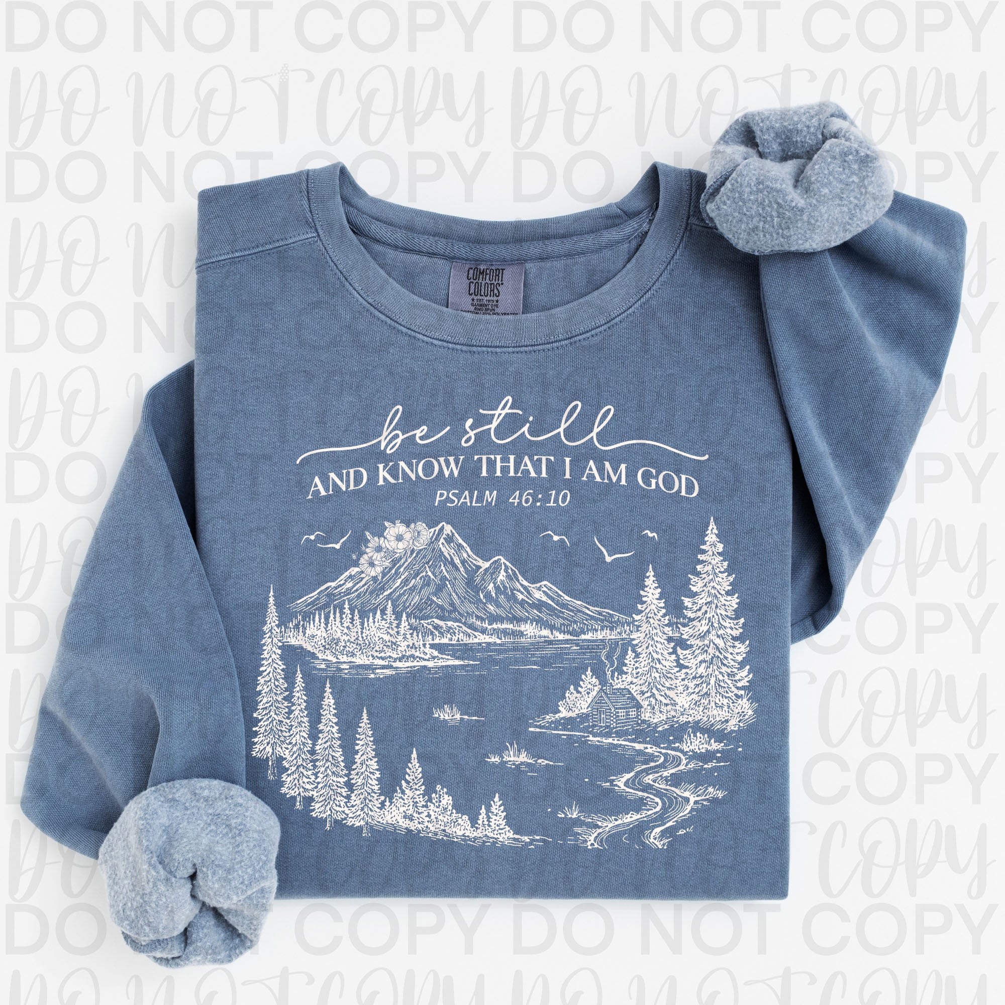 Be Still and Know Christian PNG