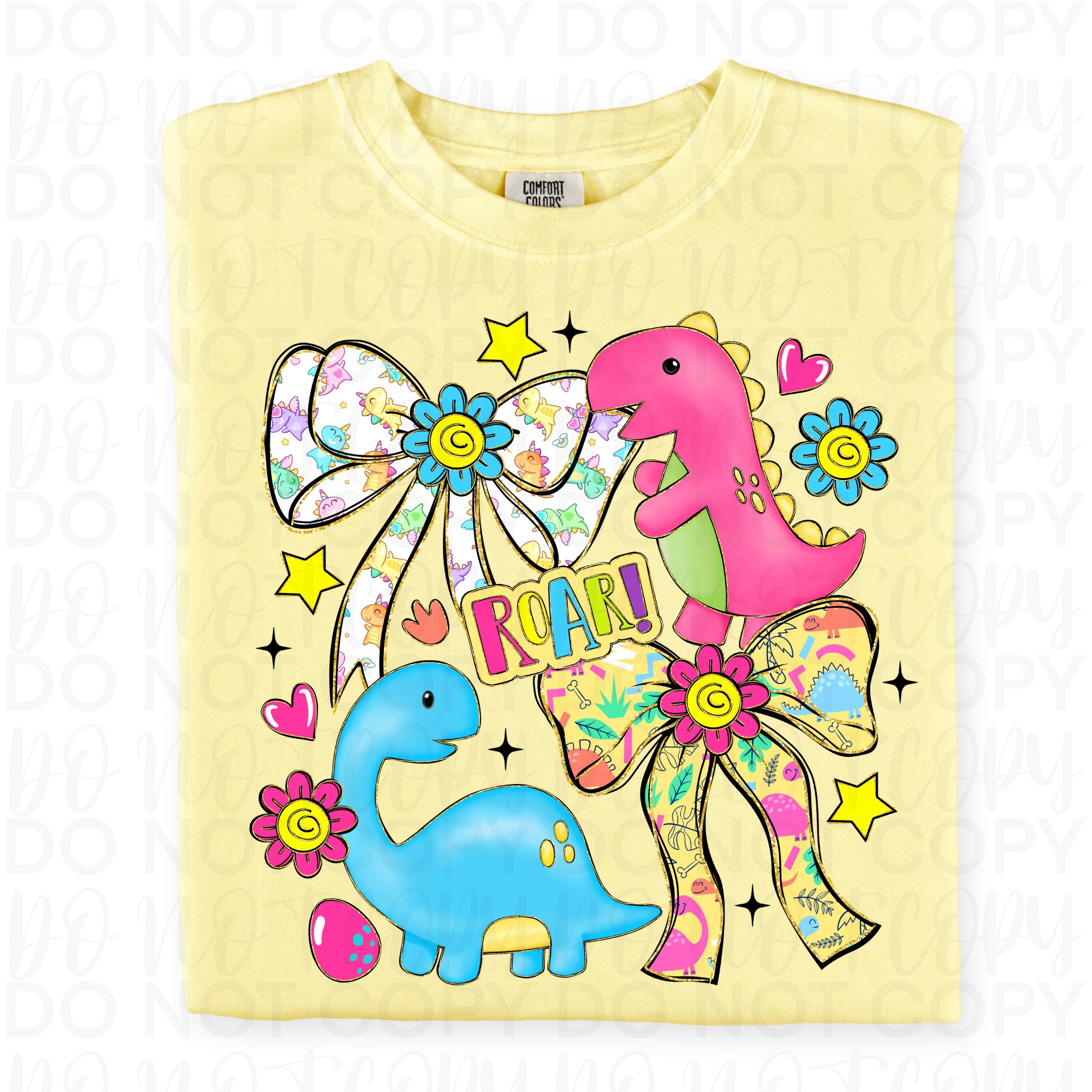 Dinosaur Coquette PNG