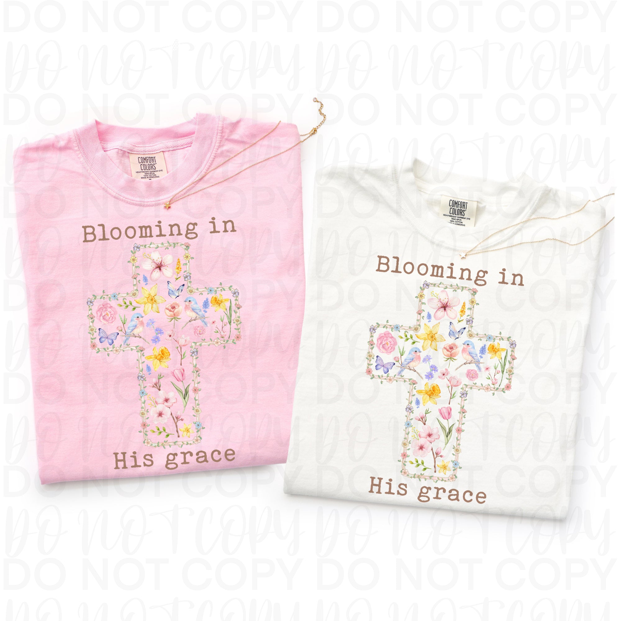 Blooming in His Grace PNG