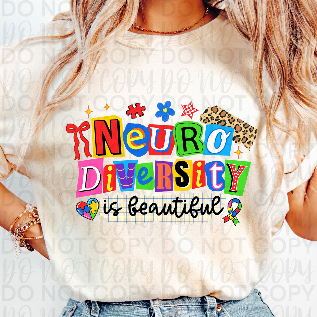 Neurodiversity is Beautiful PNG